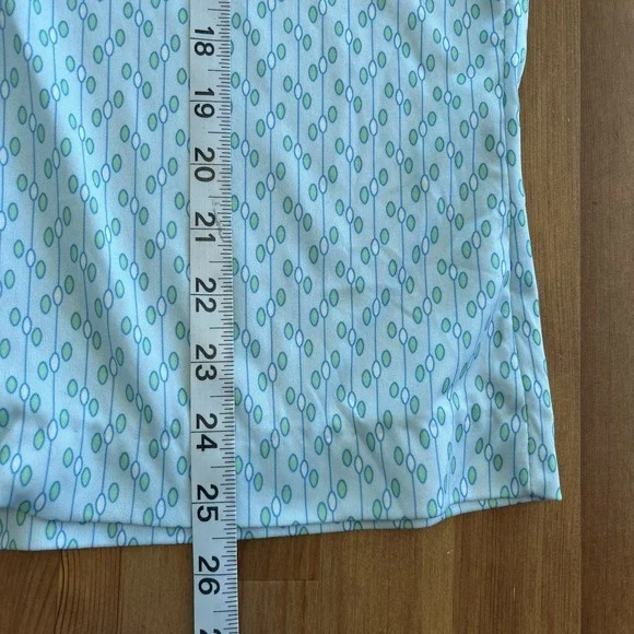 Vintage 70's Button Up Shirt Women's 18 Sodi Miami Blue Disco Dagger Collar - Picture 14 of 14